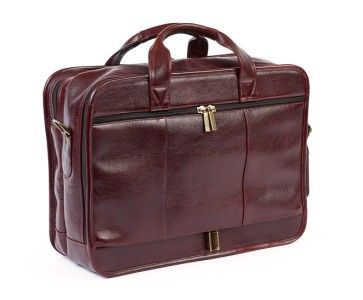 CLAIRECHASE EXECUTIVE ITALIAN LEATHER LAPTOP BRIEFCASE  