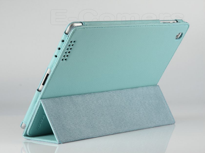 For New iPad 2 3 3rd Slim Magnetic PU Case Smart Cover Stand W 