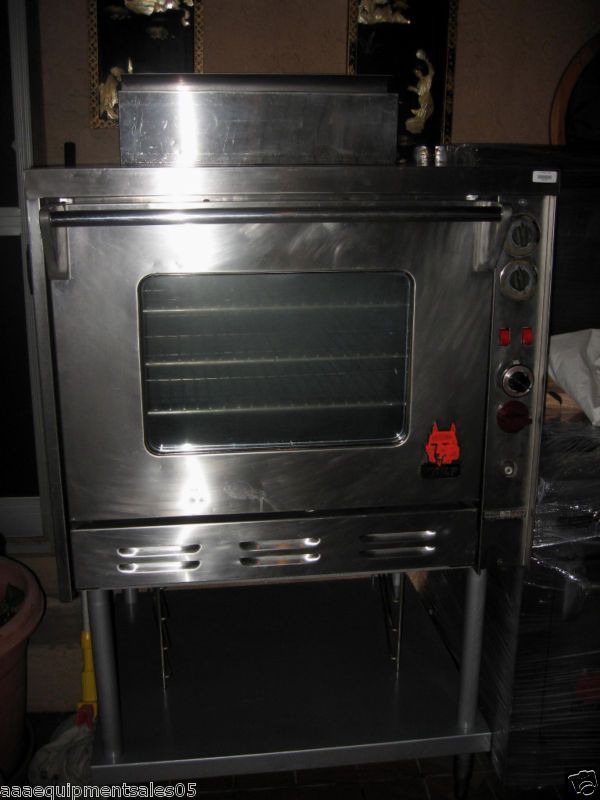 CONVECTION OVEN WOLF AIRFLOW GAS FULL SIZE SINGLE DECK  