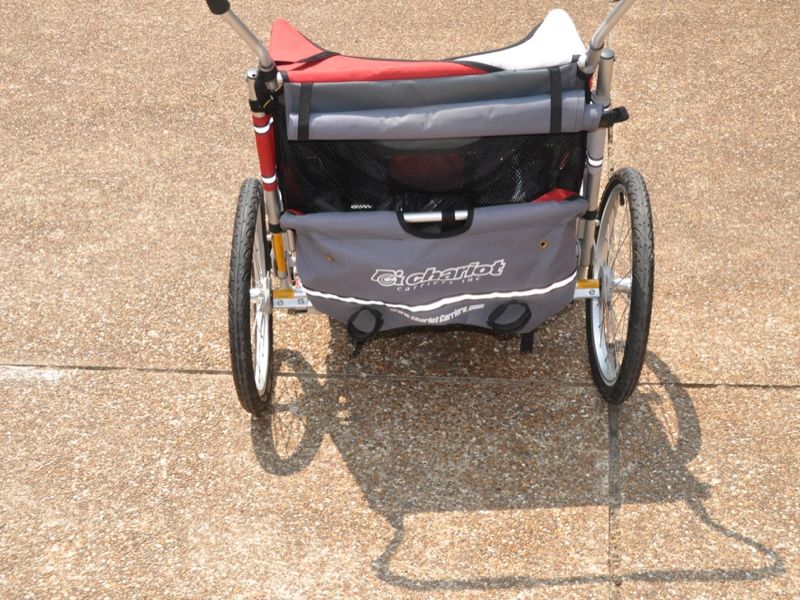 Chariot Cougar 2 double stroller bike trailer  