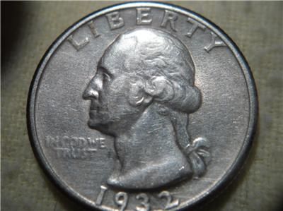 1932 Washington Quarter ~ Nice details  