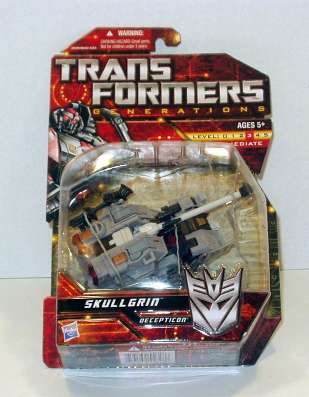 Transformers Generations Skullgrin Decepticon Level 3 Free Ship w/ Pro 