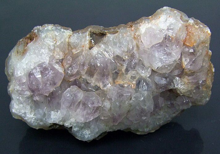 ROYAL PURPLE AMETHYST CRYSTAL GEODE NATURAL ROCK~1225c  