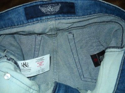 WOMENS ROCK & REPUBLIC KASANDRA JEANS LOWRISE ATTACK 25  