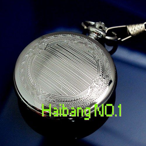 NEW Gifts Antique Silver Fire Fighter Mens Polished Case QUARTZ Pocket 