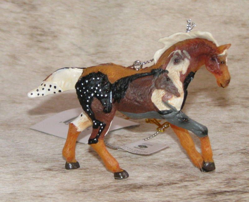 TRAIL OF PAINTED PONIES YEAR OF THE HORSE ORNAMENT RETIRED NIB  