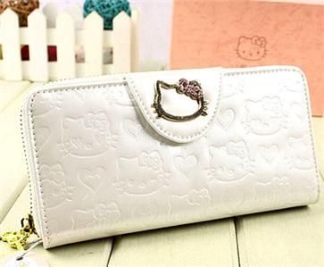 Sanrio HelloKitty Long Wallet Coin Bag Card Purse P05 W  