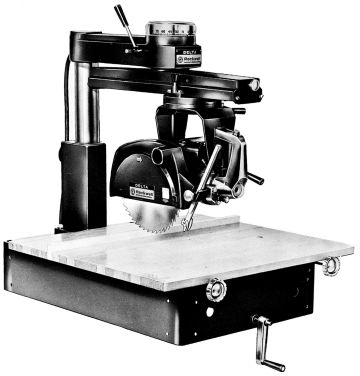 ROCKWELL DELTA 10 Radial Arm Saw Operator Part Manual  