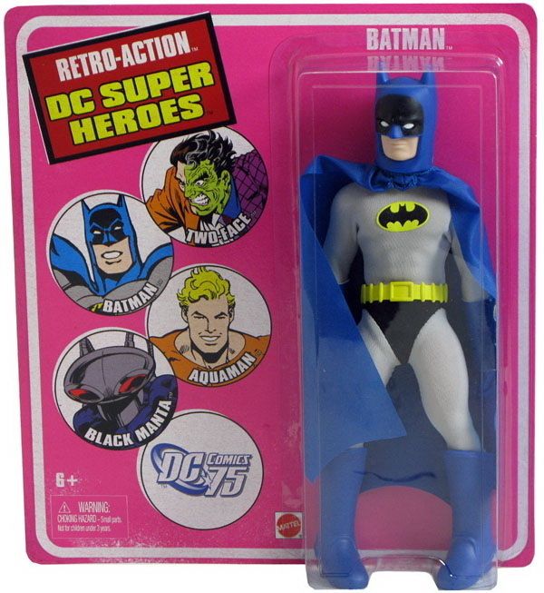 Retro Action Figure DC Super Heroes BATMAN Mego 70s  