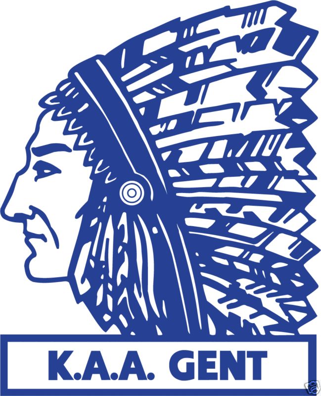 KAA Gent FC Belgium Football Soccer Bumper Sticker 4X5  