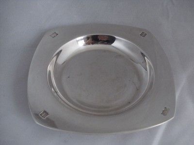 HEAVY SOLID SILVER ASHTRAY BIRMINGHAM 1973 Mappin & Webb  