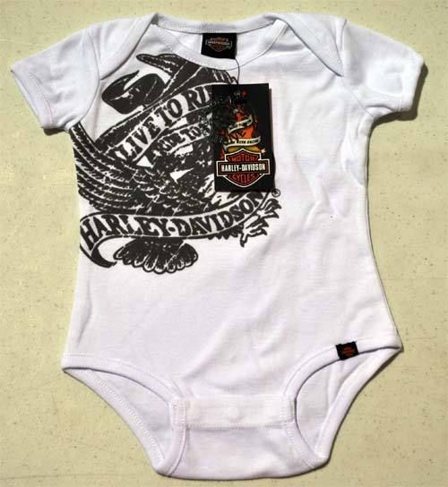 HARLEY DAVIDSON® INFANT CREEPER ROMPER S9LUI51HD NEW  