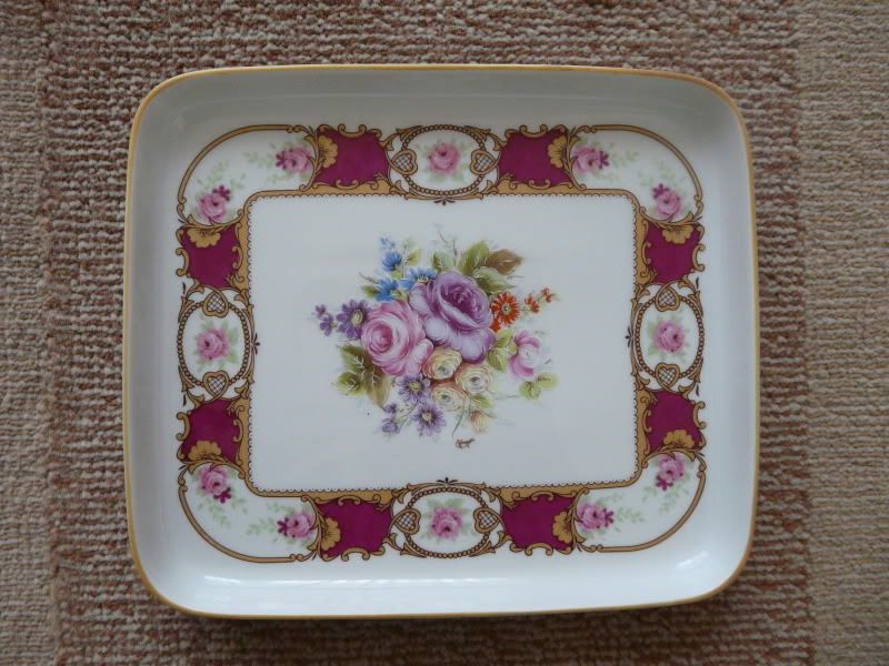 VINTAGE REP. DA LANCIEN LIMOGES SMALL PLATTER  