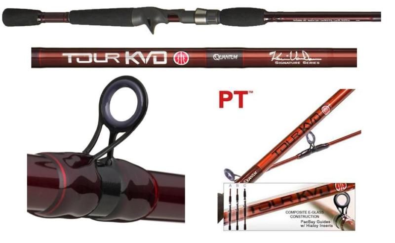 Quantum Tour KVD TKVDC666F Casting Rod   6 6 MH  