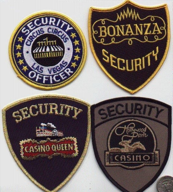 CASINO POLICE SECURITY PATCH BONANZA LAS VEGAS NEVADA  