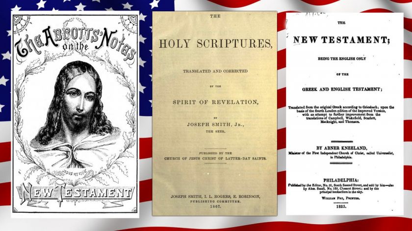 100 Rare American Bible Versions & Translations on DVD  