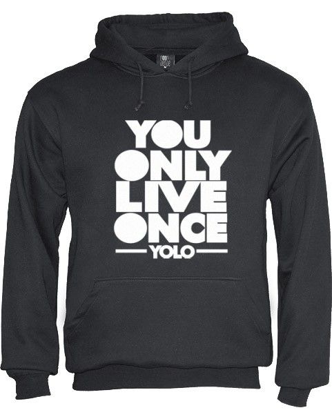 Yolo Hoodie you only live once take care ovo lil wayne drake ross 