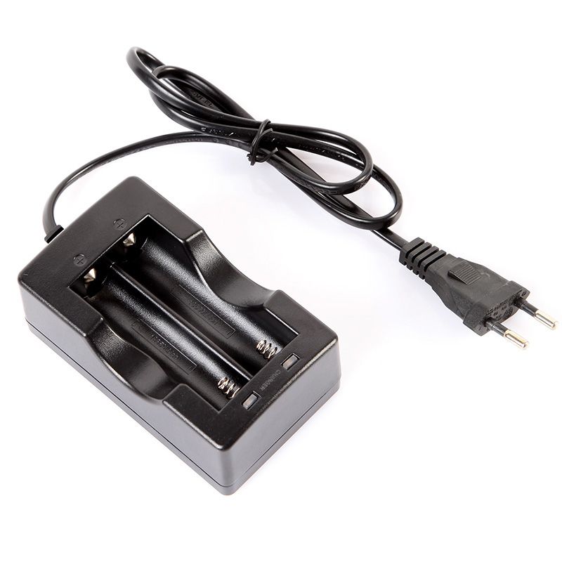 Battery 18650 Travel Charger Wired AC Digital Li Ion EU  