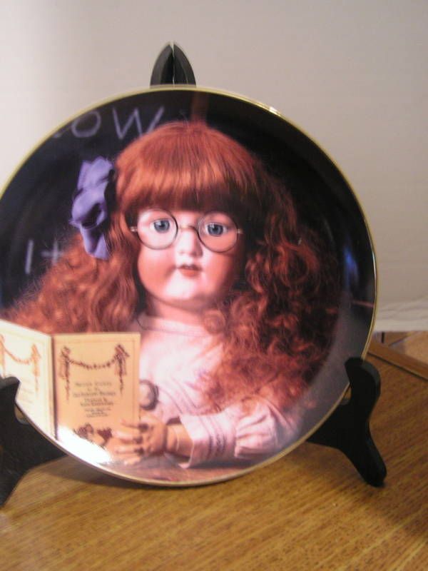 Franklin Mint Hanau Doll Museum Portrait Sophie plate  