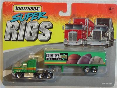 Matchbox Super Rigs Semi Collectors Choice Upper Deck  