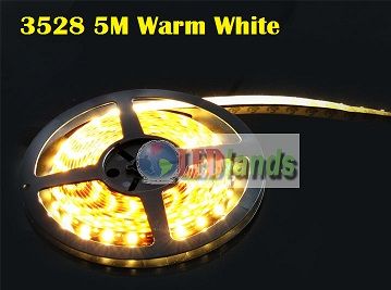 ECO LED Flex Strip Blue/Warm White/Cool White 5M 3528 SMD US Fast 