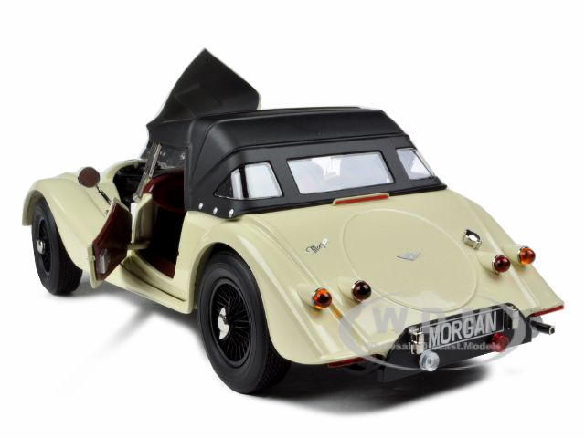   car model of Morgan 4/4 Sports 2008 Cream die cast car by Kyosho