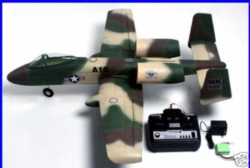 10 Thunderbolt Twin Duct EDF RTF RC 4CH A10 R/C AT 10  