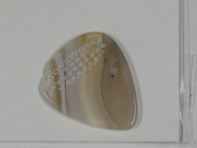 StoneWorks Unique 100% Natural Stone Pick #26 (2.31mm)  