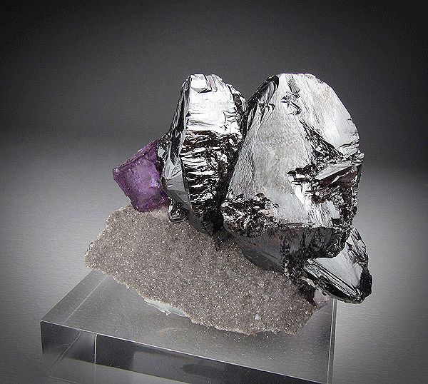 Fluorite and Sphalerite, Elmwood Mine, Tennessee  
