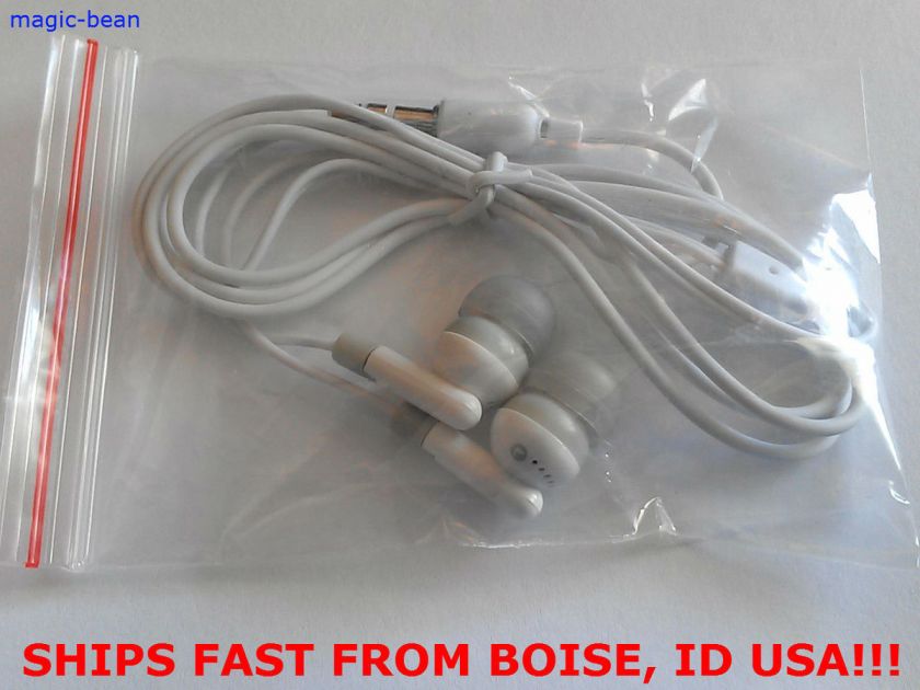   Headphones 3.5mm Earphones iPhone 3GS 4 4S iPod Touch Nano Shuffle