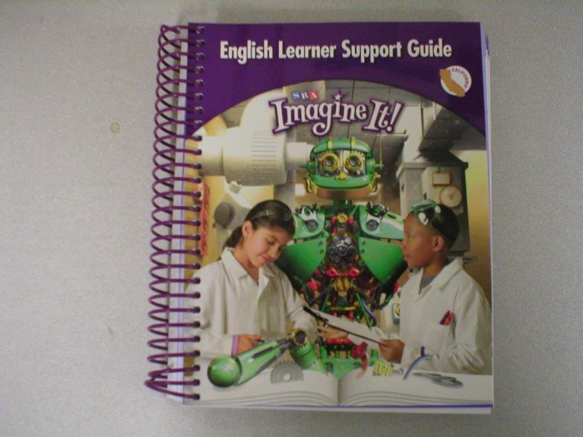 SRA Imagine It grade 4 CA ELL Support Guide 0076196445 9780076196449 