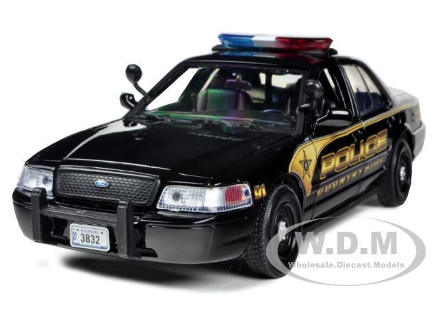 2010 FORD CROWN VICTORIA COUNTRYSIDE POLICE INTERCEPTOR 1/24 BY 