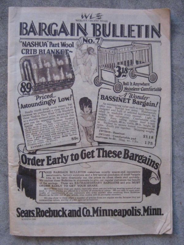 1928  Bargain Catalog Flapper womens mens fashion  