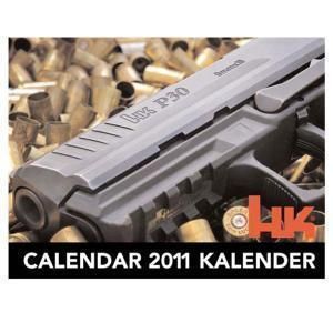 HECKLER & KOCH HK 2011 COLLECTOR CALENDAR HK P7 P30 P7M8 HK45 USP NEW 