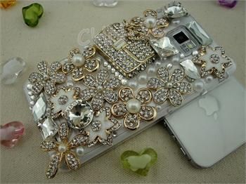 New 3D Bling Luxury Crystal Transparent Case Cover For Samsung Galaxy 