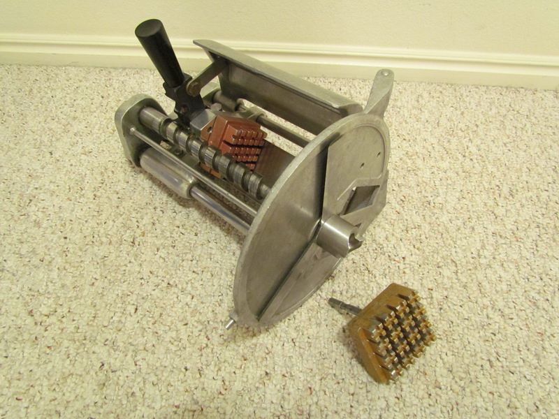 Hobart Vegetable and Potato Dicer Attachment for #12 or #22 Attachment 