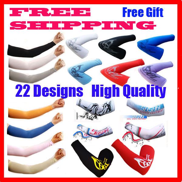 NEW Pro Basketball Arm Sleeve You can choice color 1pairs   shooting 