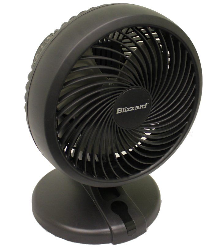 NEW Holmes HAOF910 Blizzard Table Fan Oscillating with Removable Grill 