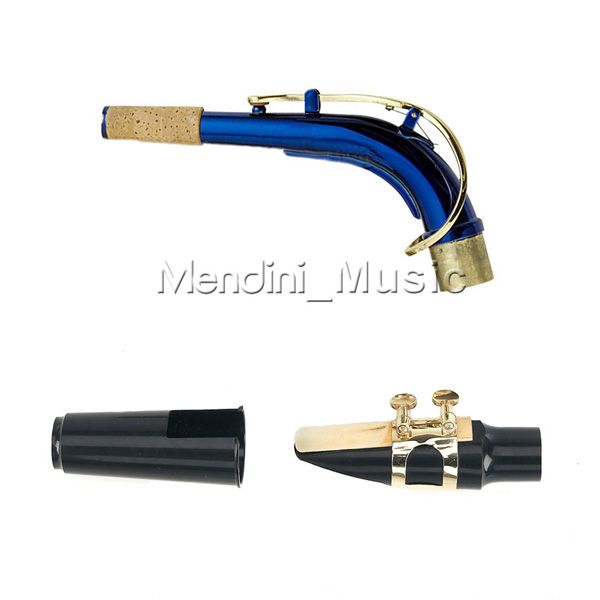 NEW BLUE LACQUER BRASS Eb ALTO SAXOPHONE OUTFIT+$39GIFT  