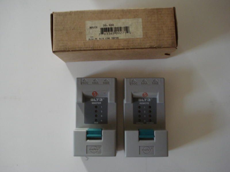 MOLEX SLT3 Master & Remote Single Line Tester 33 100  