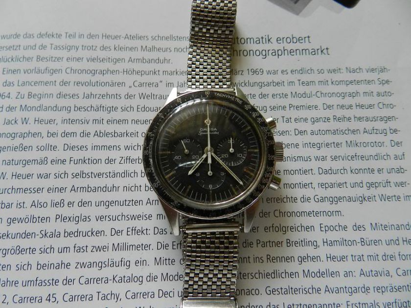 Omega Speedmaster Pre Professional 1964 cal. 321 Straight Lugs 105.003 