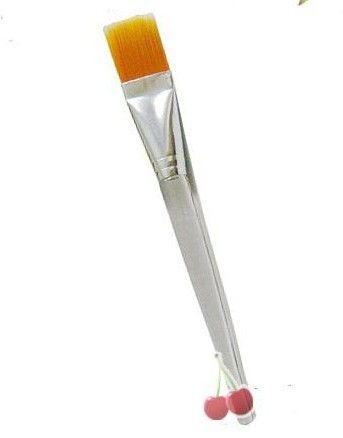   silver brush handle orange weight 6 4g postage included 1x mask brush