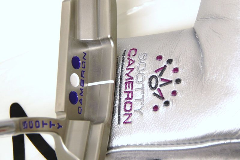   Paint Scotty Cameron Putter 34 Newport 2.5 Purple White  