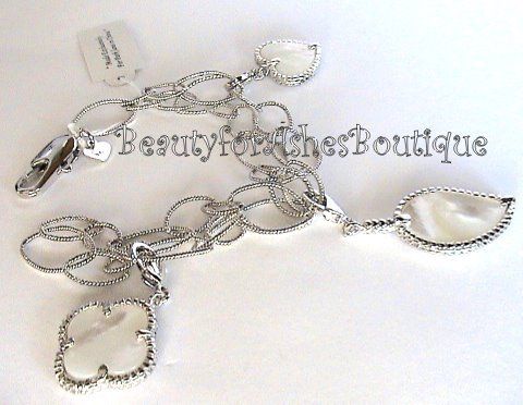 CATALINA MOTHER OF PEARL REMOVEABLE CHARMS BRACELET JEWELS BY PARK 