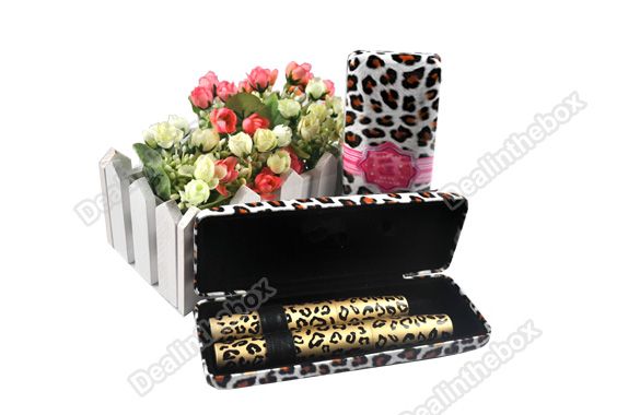 Magic Leopard Lashes Fiber Mascara Brush Eye Black Long Makeup 