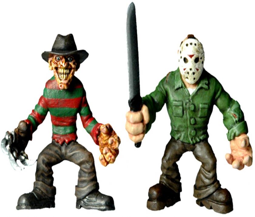 Cinema Of Fear Tiny Terrors Figure Set Of 2 *New*  