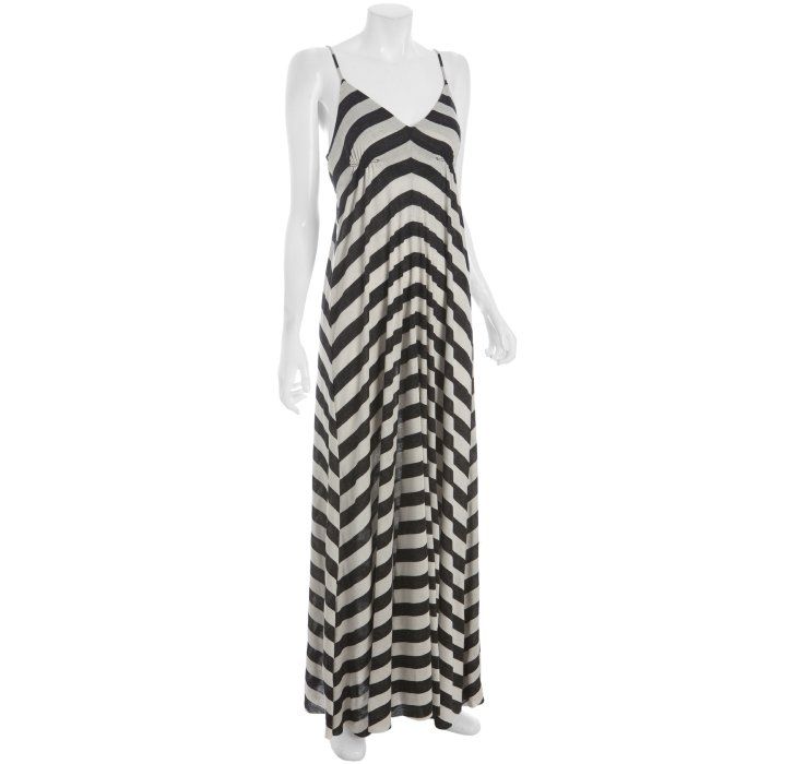 Wyatt stripe jersey maxi dress  