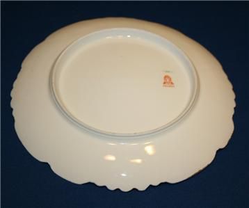 Vintage Limoge T&V Tressemanes & Vogt Floral Plate  