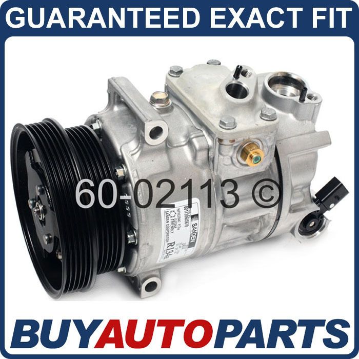 GENUINE OEM NEW VW AC A/C COMPRESSOR & CLUTCH  