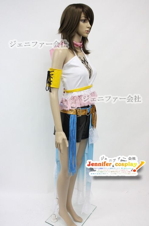 Final Fantasy X 10 Yuna Cosplay custom made  